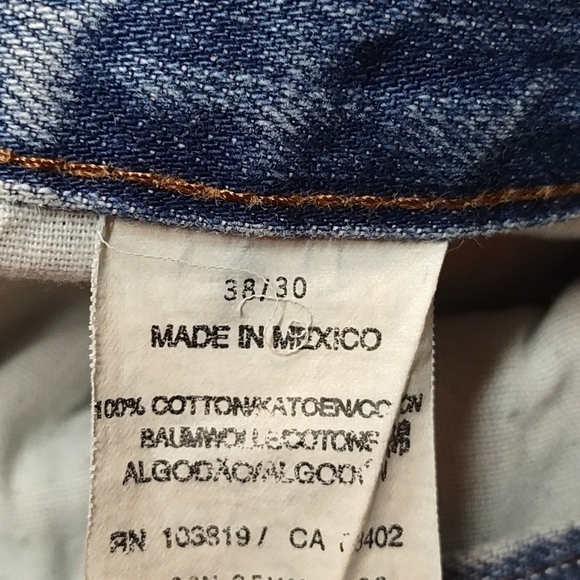 Harley-Davidson Men's Blue Denim Jean Size 38X30 - Picture 11 of 15